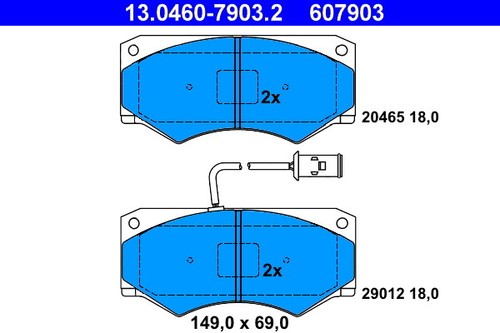 Ate 0460 7903 set - ate,